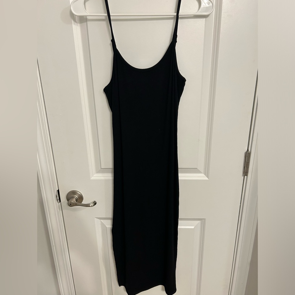 Black tube dress